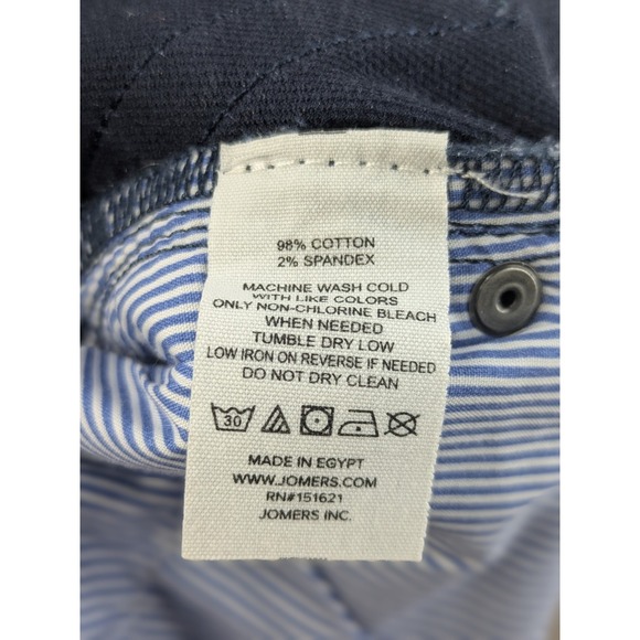 LOT 2!🚨Jomers Slim Straight Chino Pants Mens Size 36X31 Corduroy Work Trousers - Picture 5 of 13